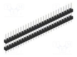 Connector: pin strips; pin header; male; PIN: 27; 2.54mm; THT; 1x27
