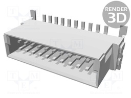 Connector: PCB to PCB; male; PIN: 20; 1.27mm; Series: har-flex; 2.3A