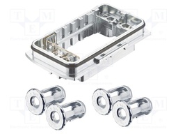 Han-Yellock 60 bulkhead hsg-Molly Bolts