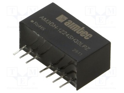 Converter: DC/DC; 3W; Uin: 4.5÷18V; Uout: 24VDC; Iout: 125mA; THT