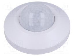 Sensor: human presence; IP20,IP54; 230VAC; Body dim: Ø105x66.5mm