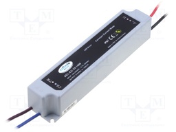 Power supply: switched-mode; LED; 34W; 9÷24V; 1400mA; 100÷240VAC