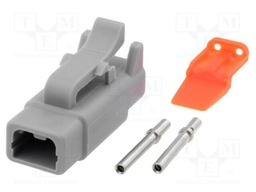 Connector: wire-wire; ATM; plug; female; Size: 20; 22AWG÷16AWG; 7.5A