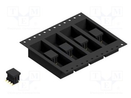 Connector: pin strips; pin header; male; PIN: 8; 2mm; SMT; 2x4; 100V