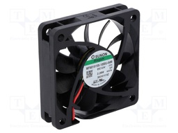 Fan: DC; axial; 12VDC; 60x60x15mm; 51.65m3/h; 36.2dBA; Vapo; 5400rpm