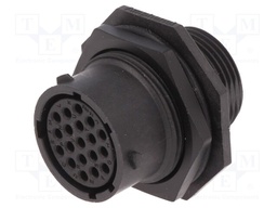Connector: circular; Series: eco|mate Aquarius; socket; female