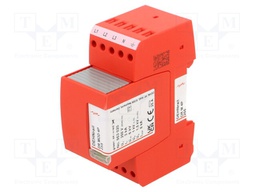 Surge arrestor; Type 3; 3kA; for DIN rail mounting; -40÷80°C