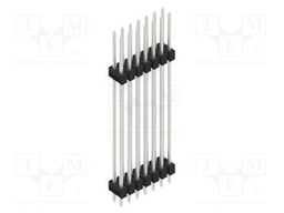 Connector: pin strips; pin header; male; PIN: 14; 2.54mm; THT; 2x7