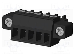 Connector: pluggable terminal block; plug; female; straight; 300V