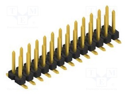 Connector: pin strips; pin header; male; PIN: 26; 2.54mm; SMT; 2x13