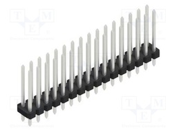 Connector: pin strips; pin header; male; PIN: 32; 2.54mm; THT; 2x16