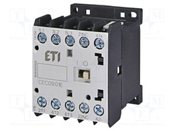 Contactor: 3-pole; NO x3; Auxiliary contacts: NC; 110VAC; 20A; CEC