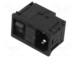 IEC 60320 connector KM Power Entry Module 10A C18