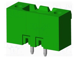 Connector: pluggable terminal block; socket; male; straight; THT