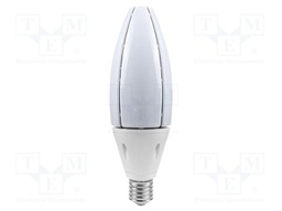 LED lamp; white cold; E40; 220÷240VAC; 6500lm; 60W; 300°; 6500K
