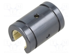 Linear slide bearing; aluminium,iglidur® J; Ø: 20mm; L: 45mm