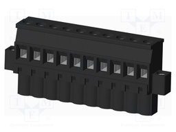 Connector: pluggable terminal block; plug; female; angled 90°