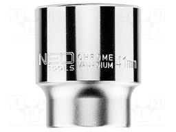 Socket; 6-angles,socket spanner; HEX 41mm; 3/4"