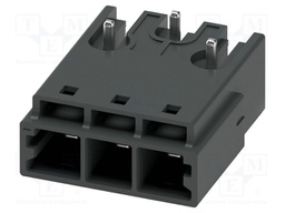 PCB headers, nominal cross section: 4 mm2, color: black, nom
