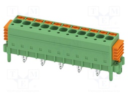 PCB direct plug, nominal cross section: 2.5 mm2, color: gree