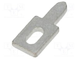 Solder lug; THT; brass; tinned