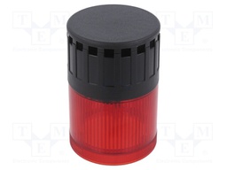 Signaller: lighting-sound; buzzer,continuous light; Colour: red