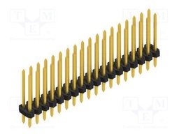 Connector: pin strips; pin header; male; PIN: 36; 2mm; THT; 2x18