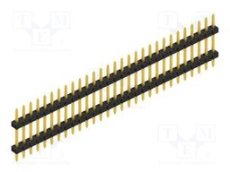 Connector: pin strips; pin header; male; PIN: 29; 2mm; THT; 1x29