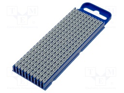Markers for cables and wires; Label symbol: 8; 2.8÷3.8mm; grey