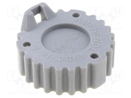Socket cover; AHD; PIN: 6; grey