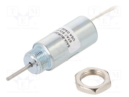 Electromagnet: push; Usup: 6VDC; Power: 4W; Force: 3.2N; 9.56Ω