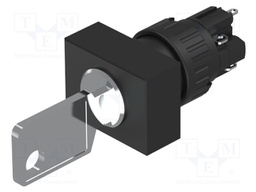 Switch: rotary with key; Stabl.pos: 2; NC + NO; Pos: 2; 51