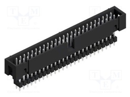 Connector: pin strips; pin header; male; PIN: 50; 2.54mm; THT; 2x25