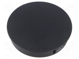 Accessories: stopper; H: 11.9mm; push-in,snap-fastener; black