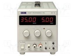 Power supply: laboratory; Channels: 1; 0÷35VDC; 0÷5A; Plug: EU,UK