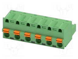 PCB connector, nominal cross section: 2.5 mm?, color: green,