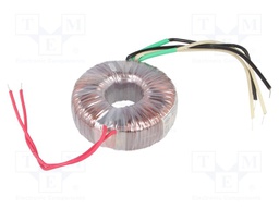 Transformer: toroidal; 100VA; 230VAC; 32V; 32V; 1.56A; 1.56A; 1.1kg