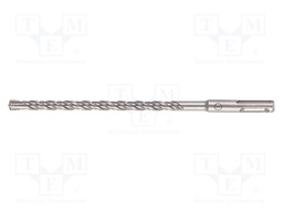 Drill bit; for concrete; Ø: 8mm; L: 260mm; cemented carbide