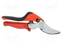 Garden pruner; 205mm; with rotary handle; Size: M; Material: steel