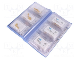 Kit: capacitors; No.of val: 30; SMD; Capacitor: tantalum