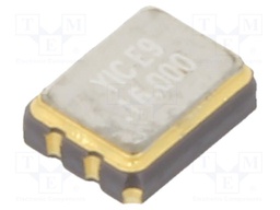 Generator: quartz; 16MHz; SMD; 3.3V; ±100ppm; -10÷70°C
