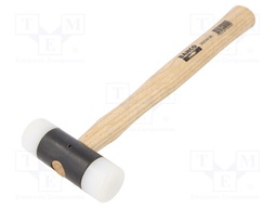 Hammer; 550g; Handle mat: wood; Size: 35mm; Tip: round; W: 100mm