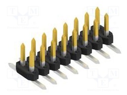 Connector: pin strips; pin header; male; PIN: 16; 2mm; SMT; 2x8; 100V