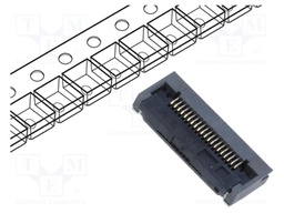 Connector: FFC/FPC; FH28K; horizontal; SMT; PIN: 20; 500mA; 50V
