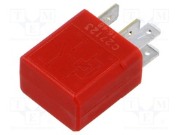 Relay: electromagnetic; SPST-NO; Ucoil: 12VDC; automotive; 30A