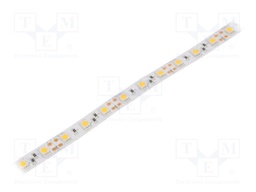 LED tape; white warm; LED/m: 60; SMD; 5060; 12V; W: 12mm; D: 3.2mm