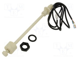 Sensor: liquid level; -10÷85°C; lead 1m; Mat: polyphenylene
