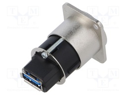 Adapter; USB A socket-back,USB B socket-front; FT; USB 3.0