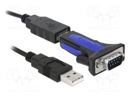 USB to RS485 converter; 0.8m; black; USB 2.0
