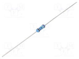 Resistor: thin film; THT; 2.4kΩ; 600mW; ±5%; Ø2.5x6.5mm; 50ppm/°C